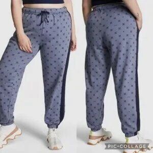 PINK Ivy Fleece Relaxed Sweatpants SZ XXL‎